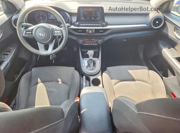 3KPF24AD5KE050478 2019 KIA FORTE Blue Սարքավորումների վահանակի տեսք