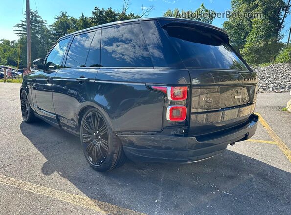 SALGS2SE4NA469065 2022 LAND ROVER RANGE Black Задня права чверть