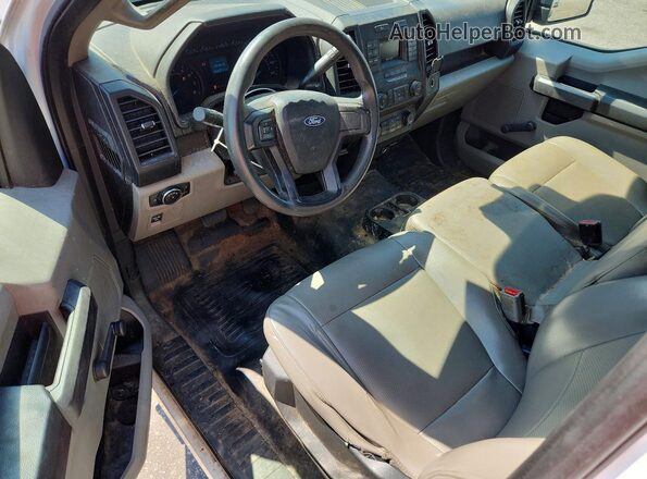 1FTMF1C81HKE03489 2017 FORD F150 White Вид щитка приладів