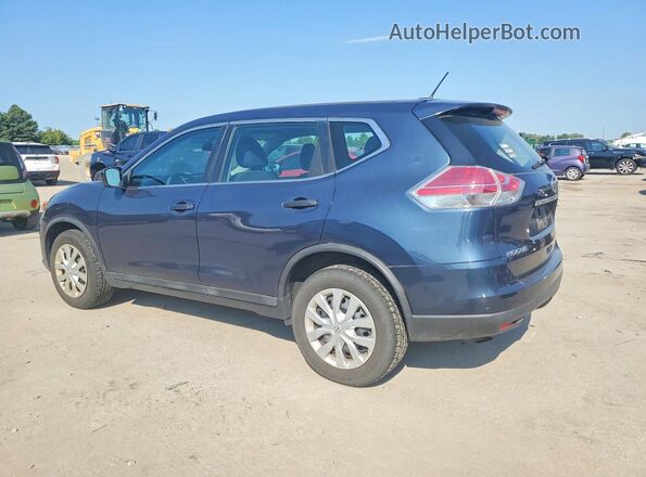 5N1AT2MV7GC763909 2016 NISSAN ROGUE Blue უკანა მარჯვენა