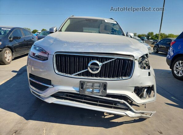 YV4102XK0J1196876 2018 VOLVO XC90 Silver Հետևի տեսք