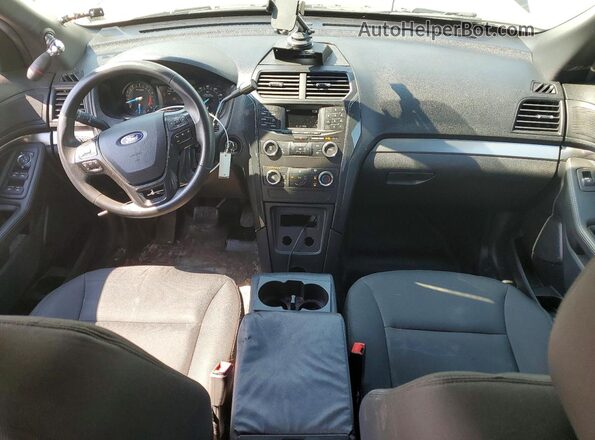 1FM5K8AR2KGB44120 2019 FORD EXPLORER White Widok zestawu wskaźników