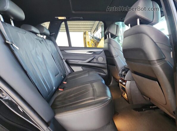 5UXKT0C39H0V96628 2017 BMW X5 Черный Вид подкапотного пространства