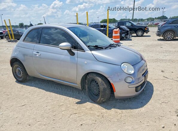 3C3CFFAR4GT122227 2016 FIAT 500 Gray Առջևի աջ