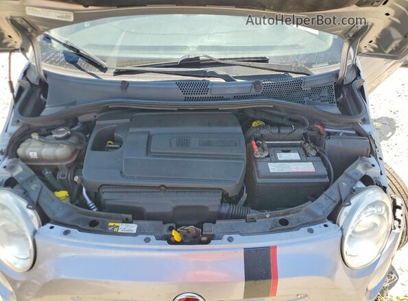 3C3CFFAR4GT122227 2016 FIAT 500 Gray Շարժիչի բաժամունքի տեսք