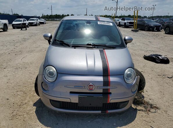 3C3CFFAR4GT122227 2016 FIAT 500 Gray Դիմացի տեսք