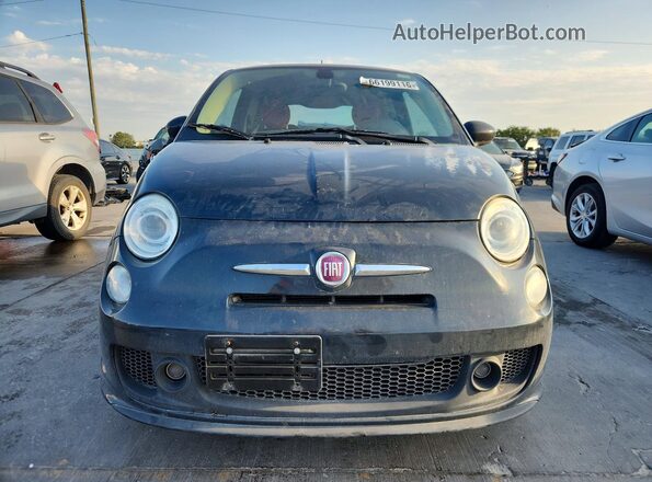 3C3CFFKH5JT420931 2018 FIAT 500 Black Դիմացի տեսք