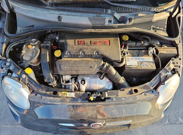 3C3CFFKH5JT420931 2018 FIAT 500 Black Սալոնի հետևի տեսք