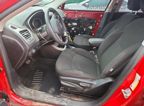 3C4NJCAB2LT247855 2020 JEEP COMPASS Red Front interior view