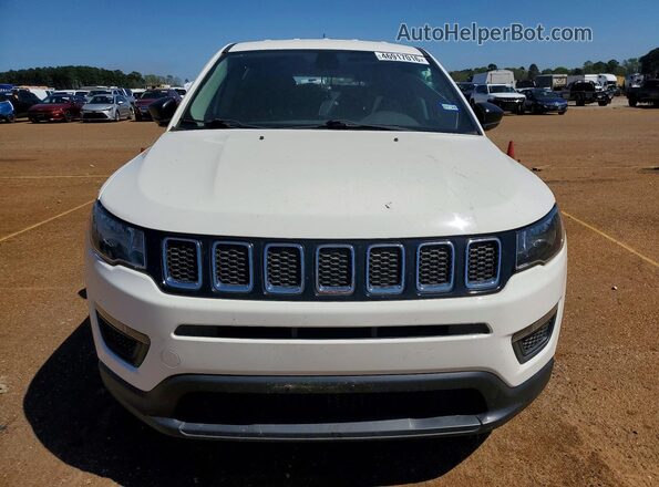 3C4NJCAB3KT646546 2019 JEEP COMPASS White Vista frontal