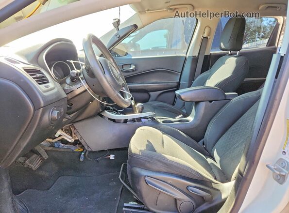 3C4NJCAB3KT646546 2019 JEEP COMPASS White Vista interior delantera