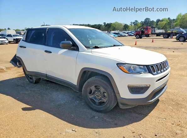 3C4NJCAB3KT646546 2019 JEEP COMPASS White Delantero derecho