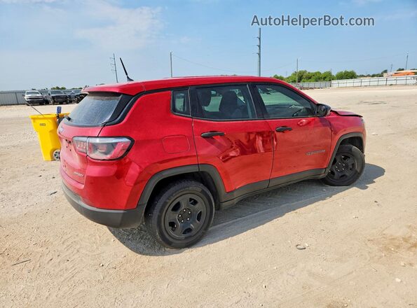 3C4NJCAB4JT369033 2018 JEEP COMPASS Red Հետևի աջ