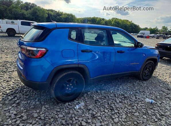 3C4NJCAB5LT247882 2020 JEEP COMPASS Blue Tył prawy
