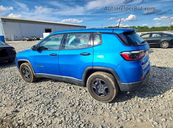 3C4NJCAB5LT247882 2020 JEEP COMPASS Blue Tył lewy