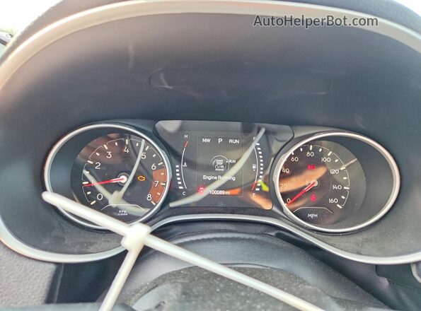 3C4NJCAB5LT247882 2020 JEEP COMPASS Blue Widok zestawu wskaźników