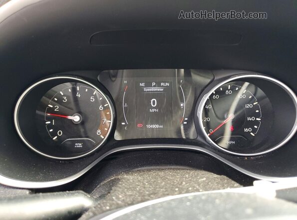 3C4NJCAB8KT832602 2019 JEEP COMPASS Blue Սարքավորումների վահանակի տեսք