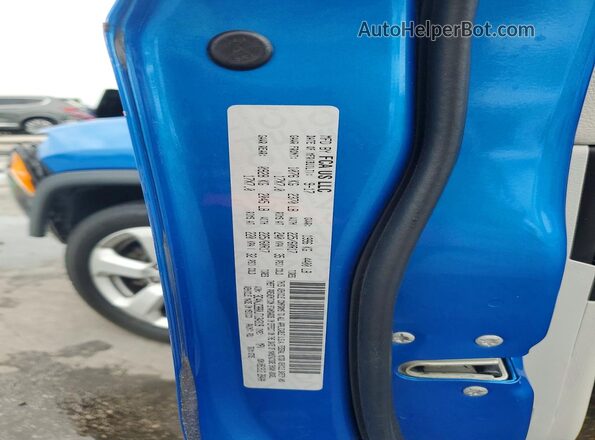 3C4NJCBB0JT134319 2018 JEEP COMPASS Blue VIN կոդի պիտակի տեսք