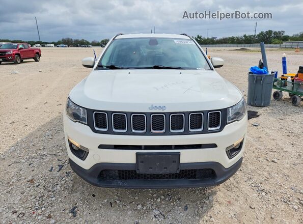 3C4NJCBB1LT230074 2020 JEEP COMPASS White Вид спереду
