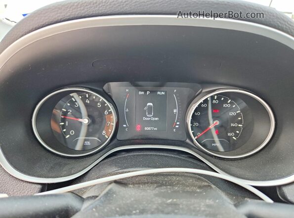 3C4NJCBB1LT230074 2020 JEEP COMPASS White Вид щитка приладів