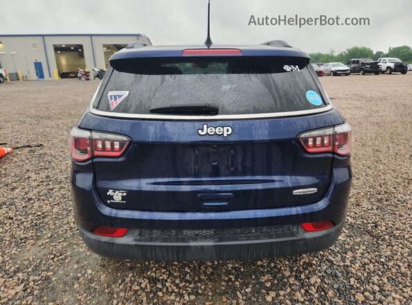 3C4NJCBB3KT773375 2019 JEEP COMPASS Синий Вид сзади