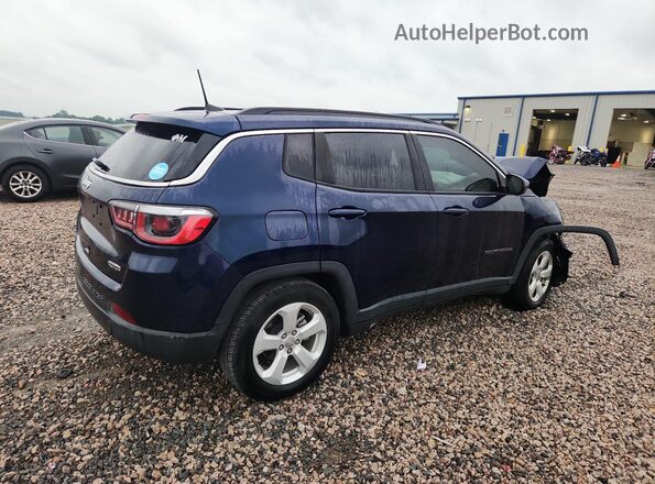 3C4NJCBB3KT773375 2019 JEEP COMPASS Синий Задняя правая четверть