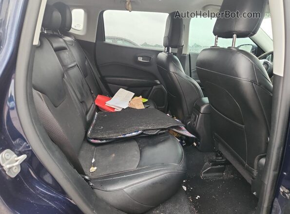 3C4NJCBB3KT773375 2019 JEEP COMPASS Синий Вид задней части салона