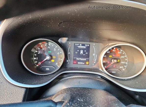3C4NJCBB5MT604140 2021 JEEP COMPASS Gray Vista del cuadro de instrumentos