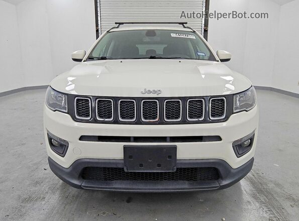 3C4NJCBB7KT755994 2019 JEEP COMPASS White წინა ხედი