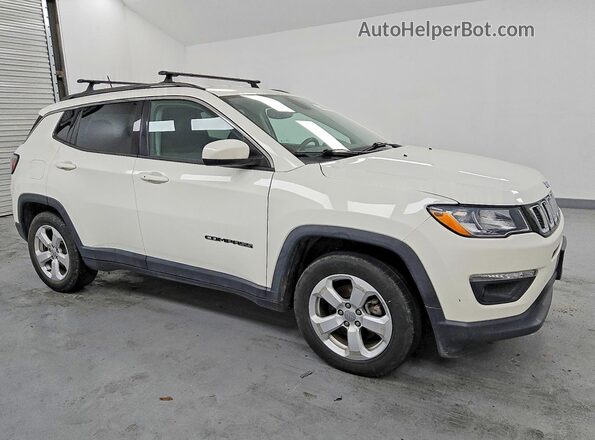 3C4NJCBB7KT755994 2019 JEEP COMPASS White წინა მარჯვენა