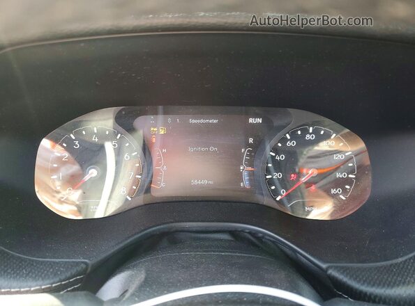 3C4NJCBBXNT211008 2022 JEEP COMPASS Black Вид щитка приладів