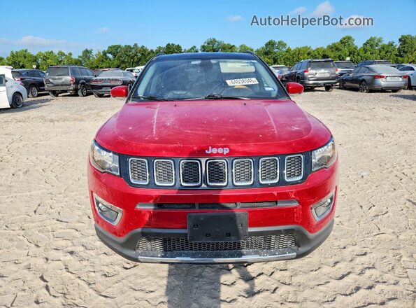 3C4NJCCB3KT637892 2019 JEEP COMPASS Red Вид спереду