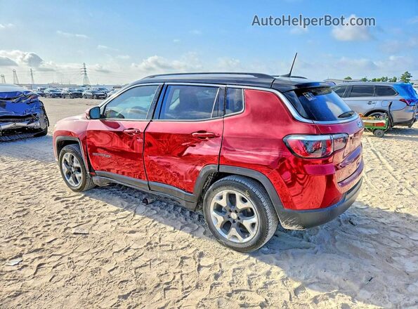 3C4NJCCB3KT637892 2019 JEEP COMPASS Red Задня ліва чверть