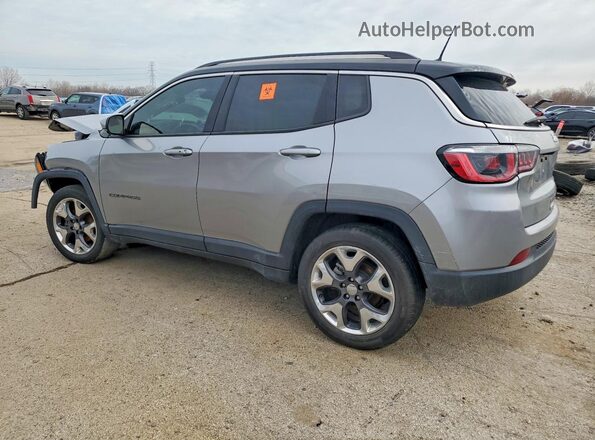 3C4NJCCB6KT755449 2019 JEEP COMPASS Серебряный Задняя левая четверть
