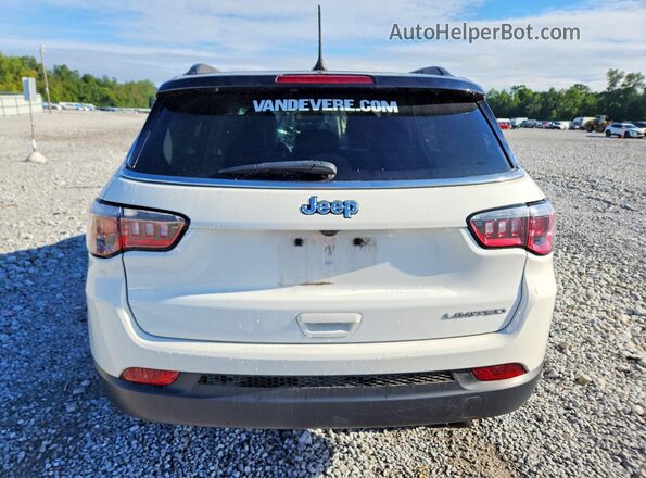 3C4NJCCB6LT205654 2020 JEEP COMPASS White Հետևի տեսք