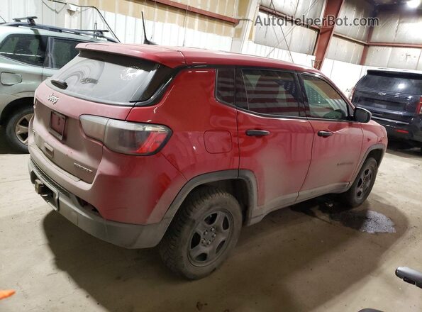 3C4NJDAB0MT566095 2021 JEEP COMPASS Burgundy Հետևի աջ