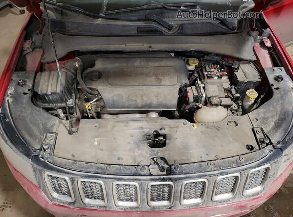 3C4NJDAB0MT566095 2021 JEEP COMPASS Burgundy Շարժիչի բաժամունքի տեսք