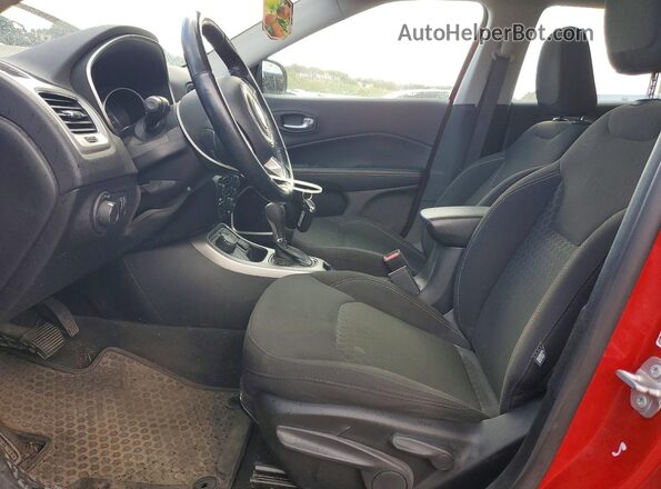 3C4NJDAB3MT561182 2021 JEEP COMPASS Red Front interior view