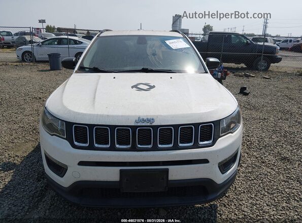3C4NJDAB8JT126699 2018 JEEP COMPASS White წინა ხედი