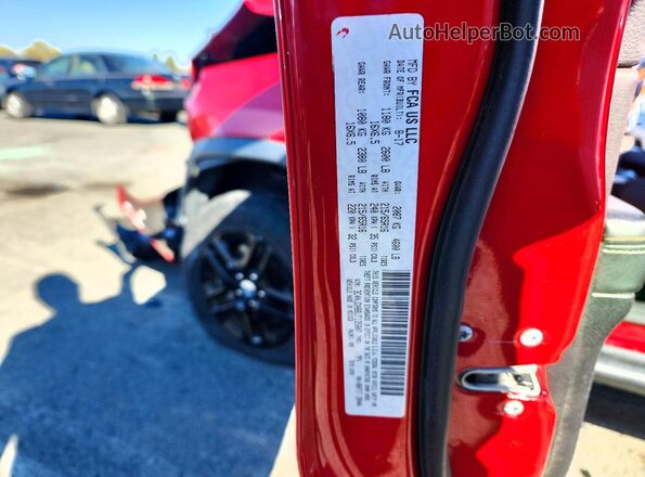 3C4NJDAB8JT135807 2018 JEEP COMPASS Red Շարժիչի բաժամունքի տեսք