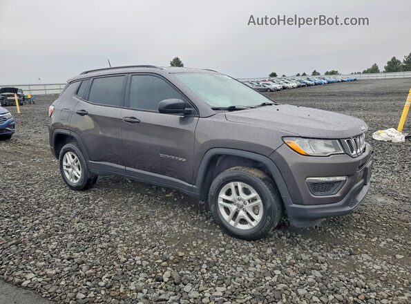 3C4NJDAB8JT481663 2018 JEEP COMPASS Gray Առջևի աջ