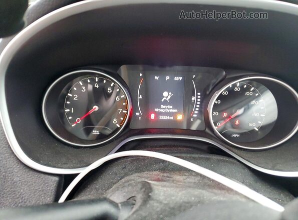 3C4NJDAB8JT481663 2018 JEEP COMPASS Gray Սարքավորումների վահանակի տեսք