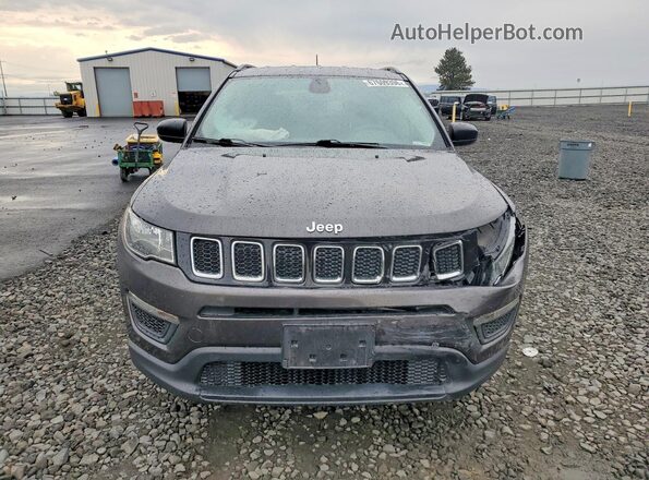 3C4NJDAB8JT481663 2018 JEEP COMPASS Gray Դիմացի տեսք
