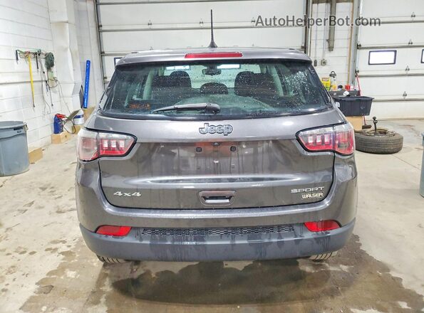 3C4NJDAB8KT801050 2019 JEEP COMPASS Gray უკანა ხედი