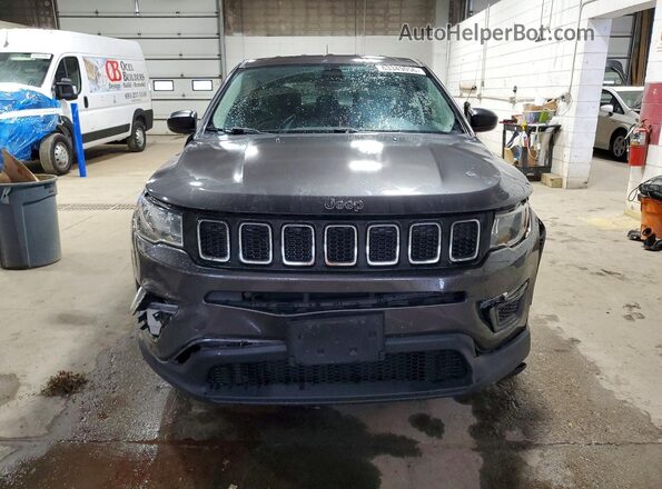 3C4NJDAB8KT801050 2019 JEEP COMPASS Gray წინა ხედი