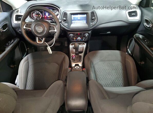 3C4NJDAB8KT801050 2019 JEEP COMPASS Gray წინა პანელის ხედი
