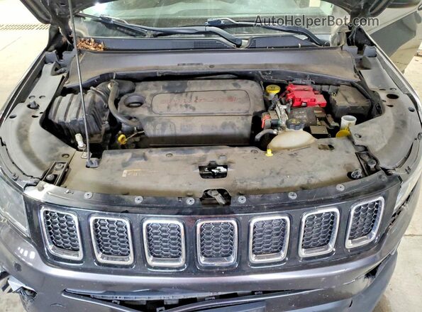 3C4NJDAB8KT801050 2019 JEEP COMPASS Gray ძრავის განყოფილების ხედი