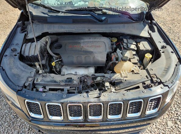 3C4NJDAB9JT182831 2018 JEEP COMPASS Черный Вид подкапотного пространства