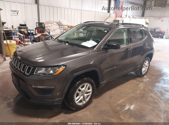 3C4NJDAB9KT649960 2019 JEEP COMPASS Black წინა მარცხენა ხედი სამი მეოთხედიდან