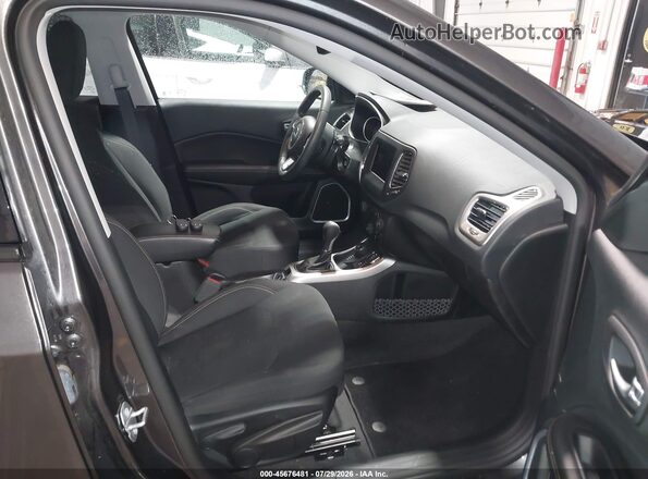 3C4NJDAB9KT649960 2019 JEEP COMPASS Black წინა სალონის ხედი